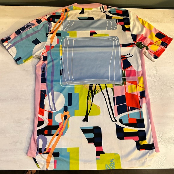 AOP Adidas Love Unites Allover Multicolor Jersey - Picture 3 of 14